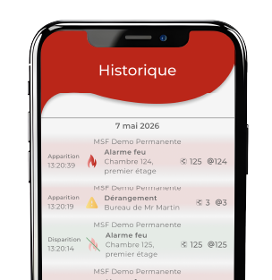 Historique des événements dans Mon SSI Facile