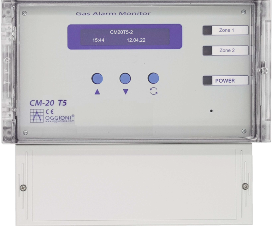 Centrale FEU &amp; GAZ à 2 voies en coffret mural